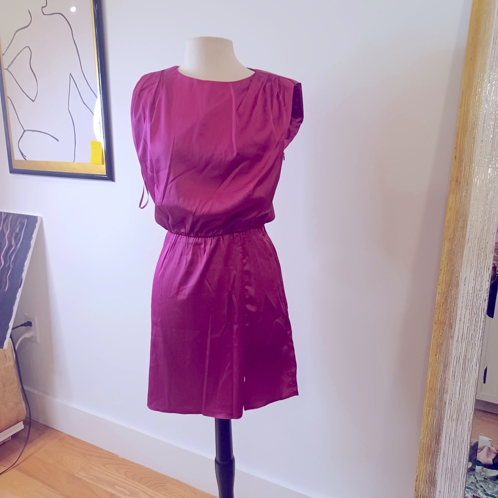 Cute pink dress, super soft and comfy.